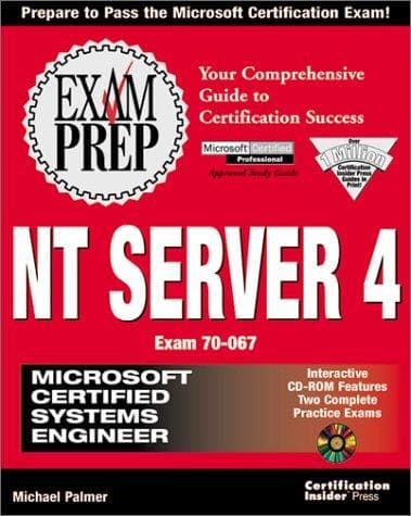 Tapa de MCSE NT Server 4 Exam Prep (Exam: 70-067)
