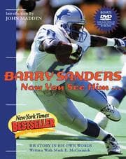 Tapa de Barry Sanders Now You See Him...