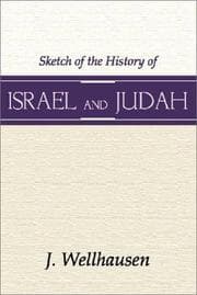 Tapa de Sketch of the History of Israel & Judah