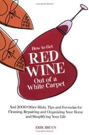 Tapa de How to get red wine out of a white carpet