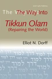 Tapa de The way into tikkun olam (repairing the world)