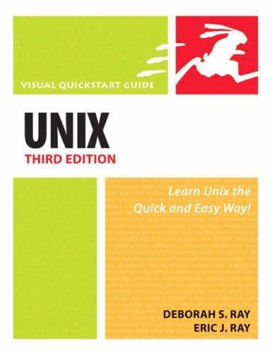Tapa de UNIX, Third Edition (Visual QuickStart Guide)