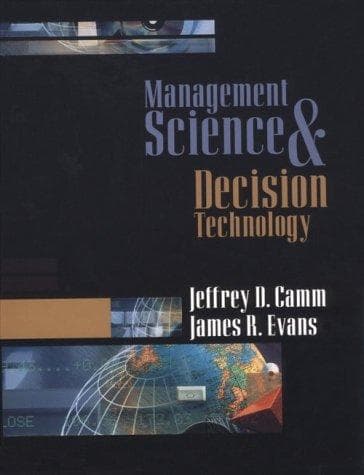Tapa de Management science and decision technology