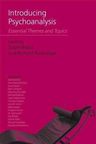 Tapa de Introducing Psychoanalysis