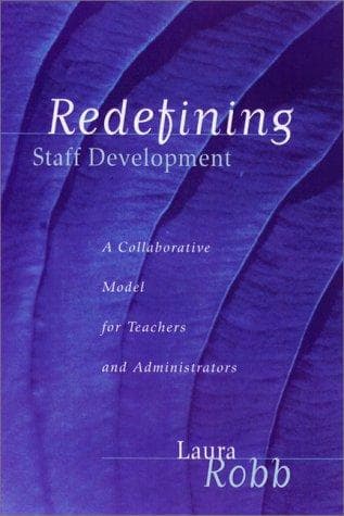 Tapa de Redefining Staff Development