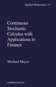 Tapa de Continuous Stochastic Calculus with Applications to Finance