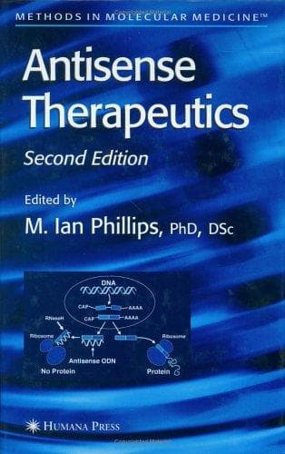 Tapa de Antisense Therapeutics (Methods in Molecular Medicine)