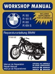 Tapa de BMW Motorcycles Workshop Manual R50 R50S R60 R69S