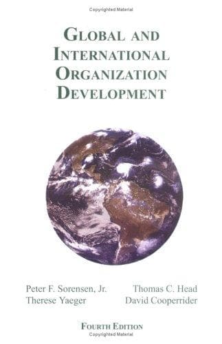 Tapa de Global and International Organization Development