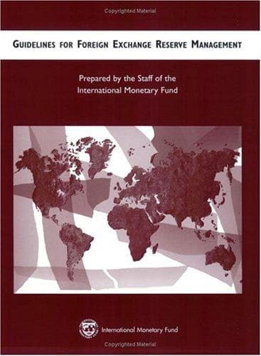 Tapa de Guidelines for foreign exchange reserve management