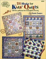 Tapa de 24 blocks for kids' quilts