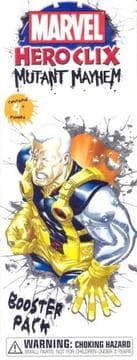 Tapa de Marvel Heroclix Mutant Mayhem Booster Pack (Heroclix)