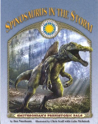 Tapa de Spinosaurus in the storm