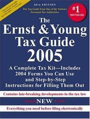 Tapa de The Ernst & Young Tax Guide 2005 (Ernst and Young Tax Guide)