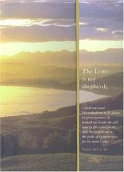 Tapa de 23rd Psalm A Journal (An Inspire Book)