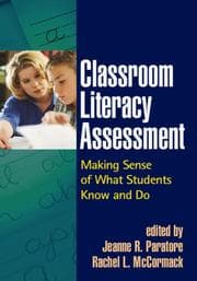 Tapa de Classroom Literacy Assessment