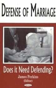 Tapa de Defense of marriage
