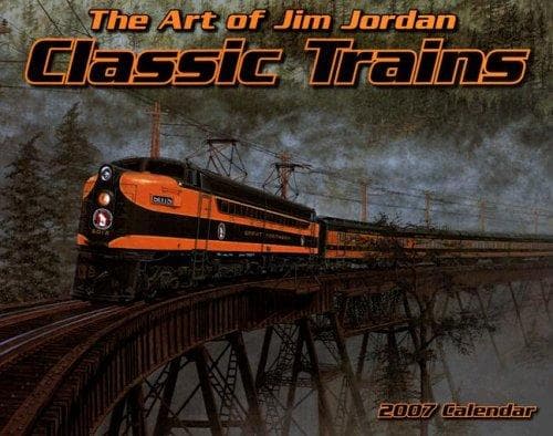 Tapa de Classic Trains 2007 Calendar