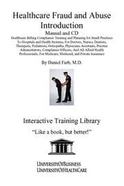 Tapa de Healthcare Fraud and Abuse Introduction Manual and CD