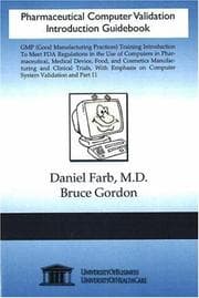 Tapa de Pharmaceutical Computer Validation Introduction Guidebook