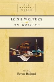 Tapa de Irish Writers on Writing (Writer's World, The)
