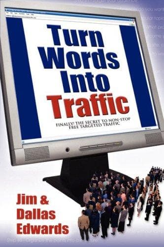 Tapa de Turn words into traffic
