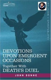 Tapa de Devotions Upon Emergent Occasions and Death's Duel