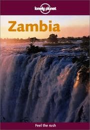 Tapa de Lonely Planet Zambia