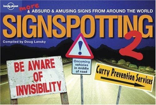 Tapa de Lonely Planet Signspotting 2