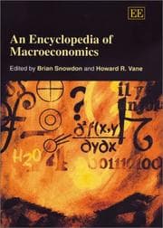 Tapa de An encyclopedia of macroeconomics