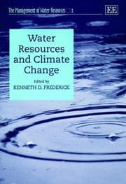 Tapa de Water Resources and Climate Change (The Management of Water Resources, 2)