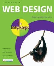 Tapa de Web Design in Easy Steps