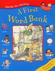 Tapa de A First Word Bank (Words for Writing)