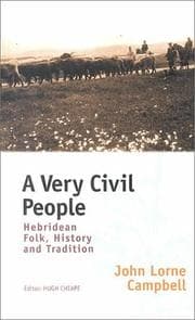 Tapa de A very civil people
