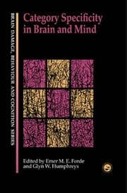 Tapa de Category Specificity in Brain and Mind (Brain Damage, Behaviour, and Cognition)
