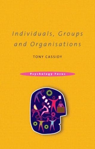Tapa de Individuals, Groups and Organizations