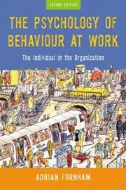 Tapa de The psychology of behaviour at work