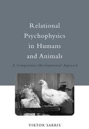 Tapa de Relational psychophysics in humans and animals
