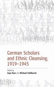 Tapa de German scholars and ethnic cleansing 1919-1945