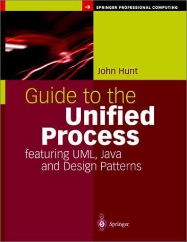Tapa de Guide to the Unified Process Featuring UML, Java and Design Patterns