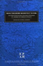 Tapa de From Theodore Roosevelt to FDR