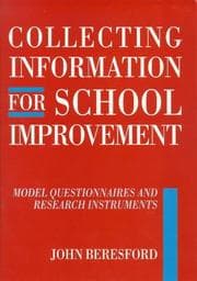Tapa de Collecting information for school improvement