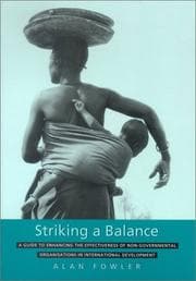 Tapa de Striking a Balance
