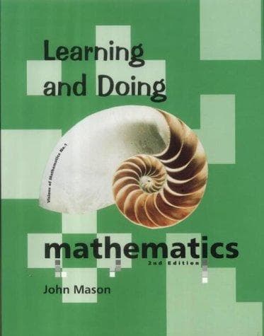 Tapa de Learning and Doing Mathematics