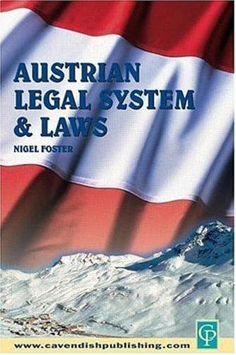 Tapa de Austrian legal system & laws