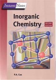 Tapa de Inorganic chemistry
