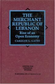 Tapa de The merchant republic of Lebanon