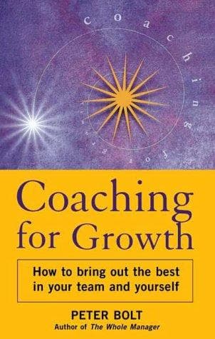 Tapa de Coaching for Growth