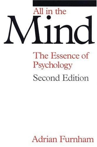 Tapa de All in the Mind