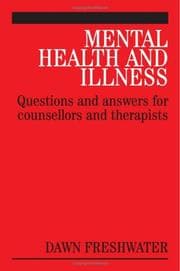Tapa de Mental health and illness
